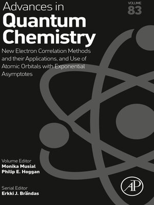 cover image of New Electron Correlation Methods and their Applications, and Use of Atomic Orbitals with Exponential Asymptotes